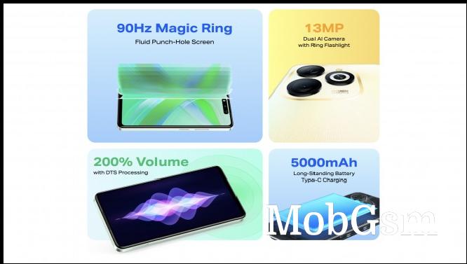 Infinix Smart 8 key specs