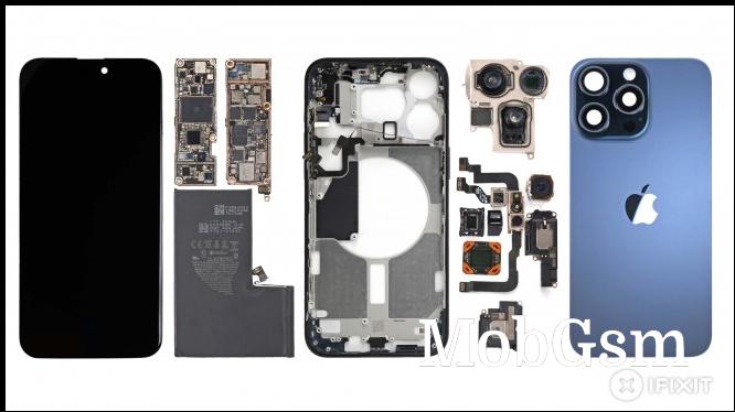 iPhone 15 Pro Max teardown