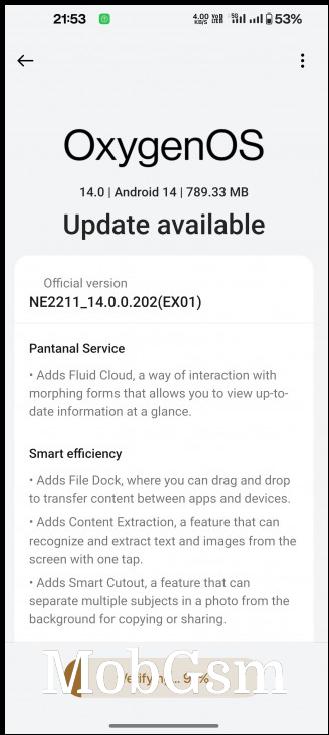 OnePlus 10 Pro Android 14-based OxygenOS 14 stable update