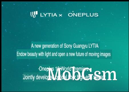 Sony Lytia and OnePlus stacked CMOS sensor annoncement