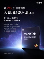 Redmi K70E official teasers