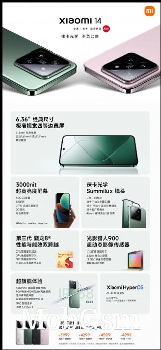 At a glance: Xiaomi 14