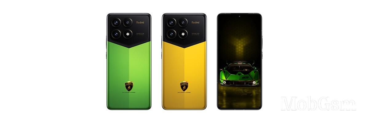 Redmi K70 Pro Automobili Lamborghini Squadra Corse comes with 24 GB RAM, 1 TB storage