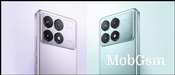 Redmi K70 revealed in Purple and Blue