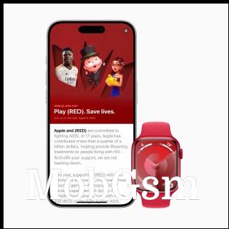 Apple Watch Series 9 (Product) Red