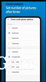 Samsung Camera Assistant features