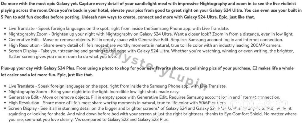 Samsung Galaxy S24 series to come with Live Translate and Generative Edit