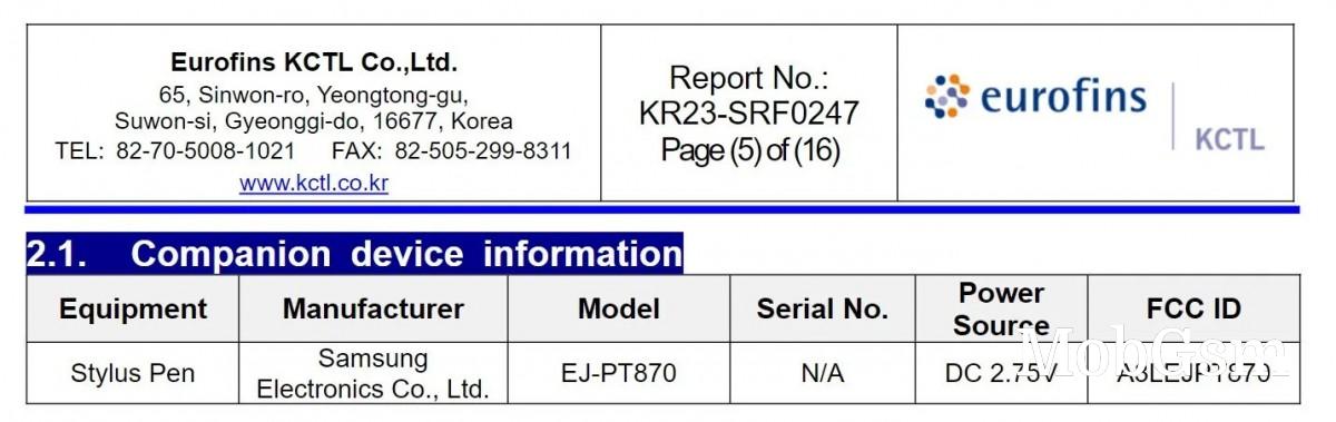 Samsung Galaxy Tab Active5 surfaces on FCC, storage, S-Pen and charging revealed