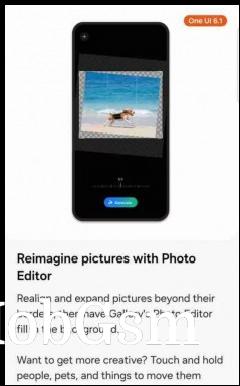 Editing images on One UI 6.1