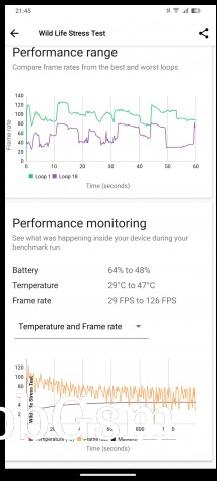 3DMark Wild Life stress test