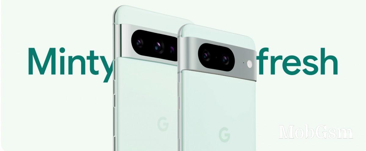 Google launches new Mint color for the Pixel 8 and Pixel 8 Pro