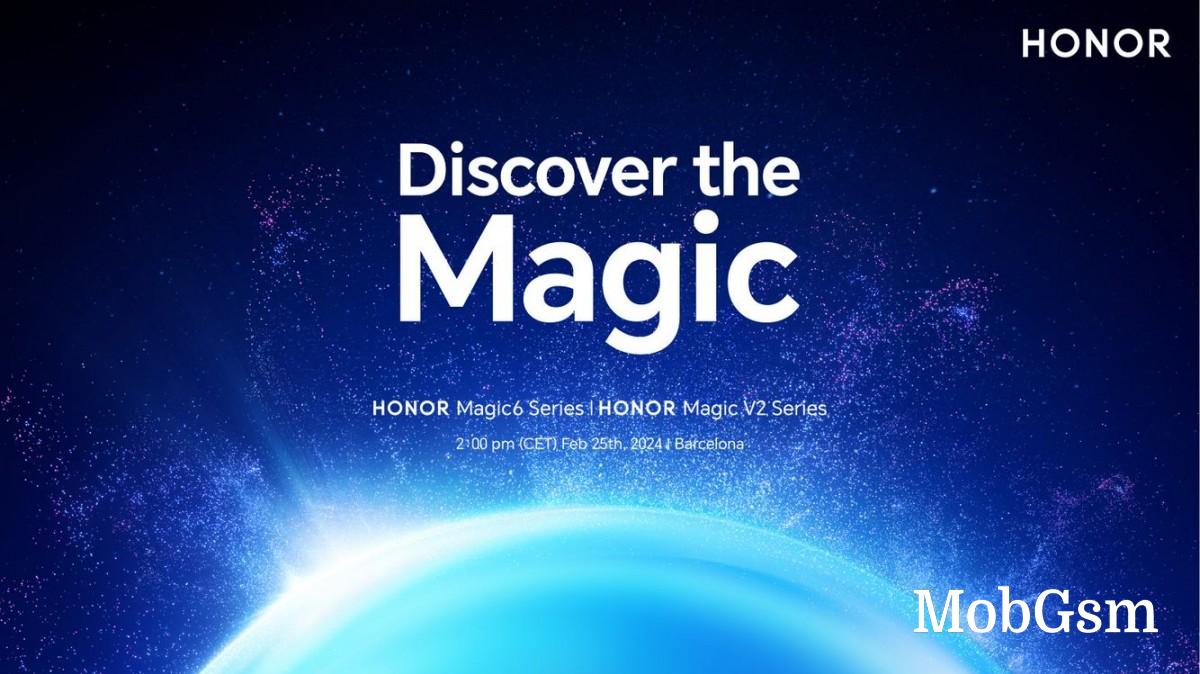 Magic6 Series, Magic V2 RSR to debut at MWC, Honor confirms