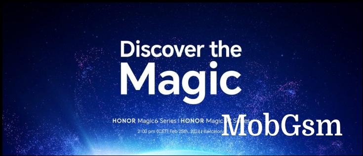 Magic6 Series, Magic V2 RSR to debut at MWC, Honor confirms