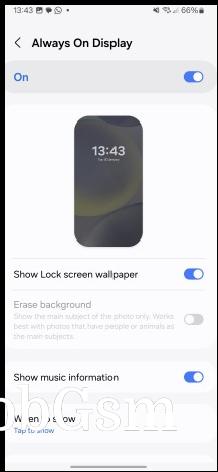 Lock screen and AOD - One UI 6.1 review