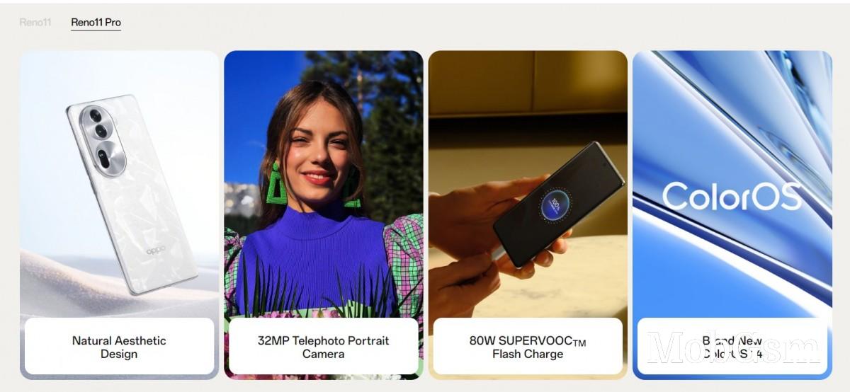 Oppo Reno11 and Reno11 Pro coming to India and Malaysia on January 11