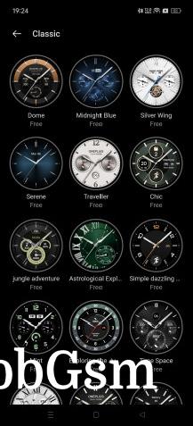 Watch faces