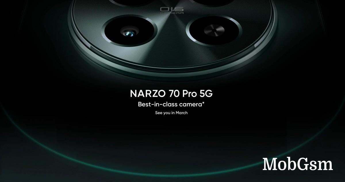 Realme Narzo 70 Pro 5G is coming next month, primary camera confirmed