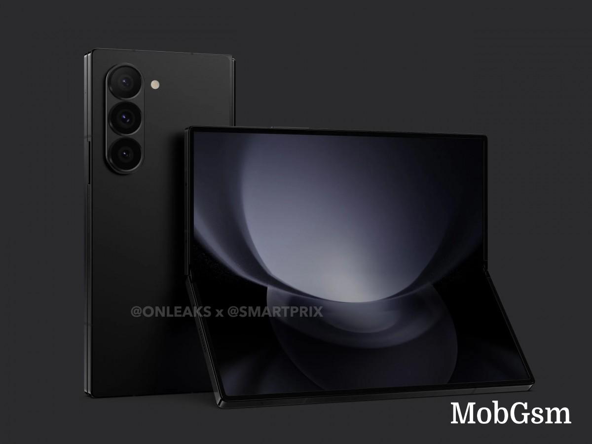 Samsung Galaxy Z Fold6 first renders reveal similar design