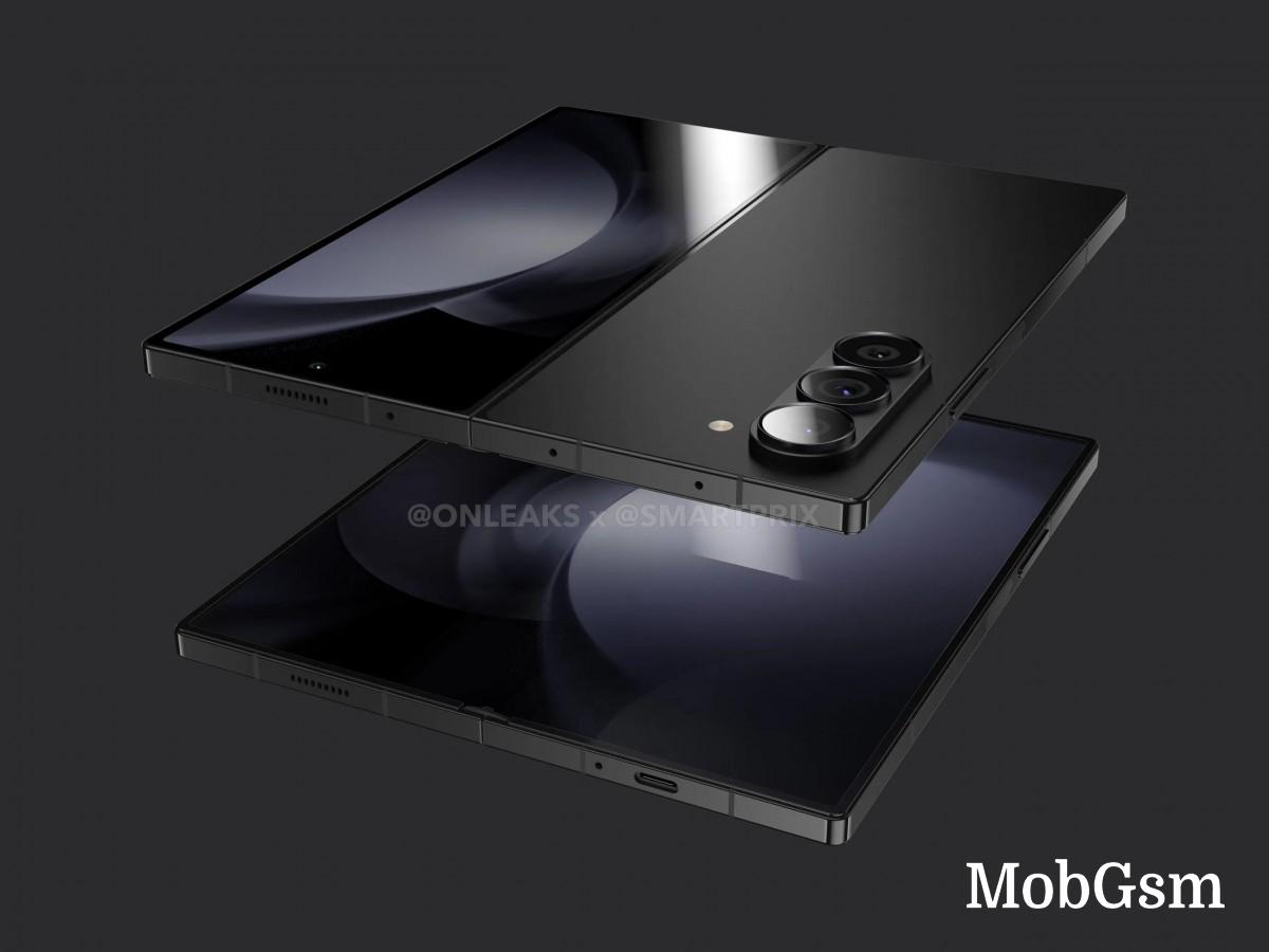 Samsung Galaxy Z Fold6 first renders reveal similar design