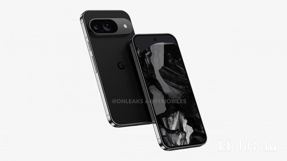 Google Pixel 9 leaks in new renders