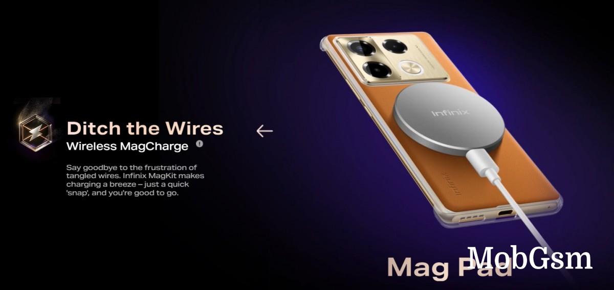 MagPad is Infinix’s magnetic wireless charger