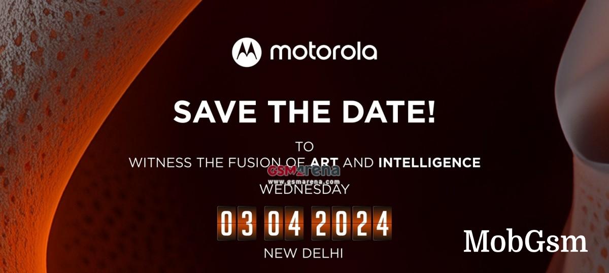 Motorola launching a new smartphone on April 3