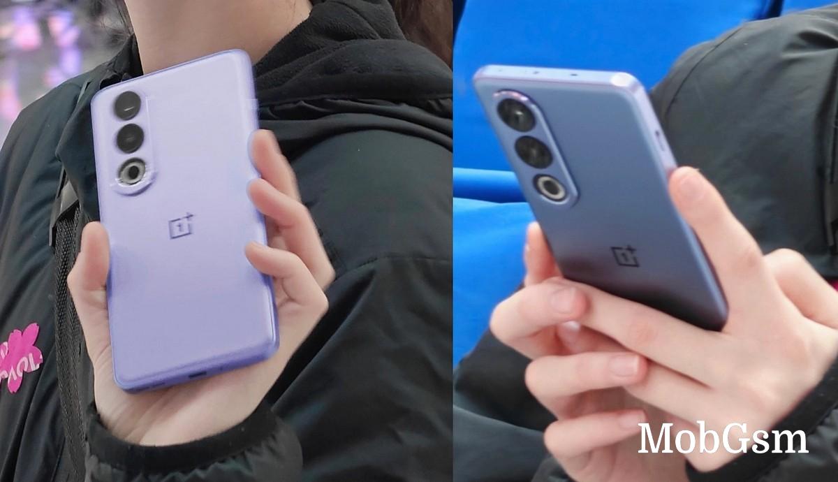 OnePlus Ace 3V leaks in hands-on shots again, this time in purple