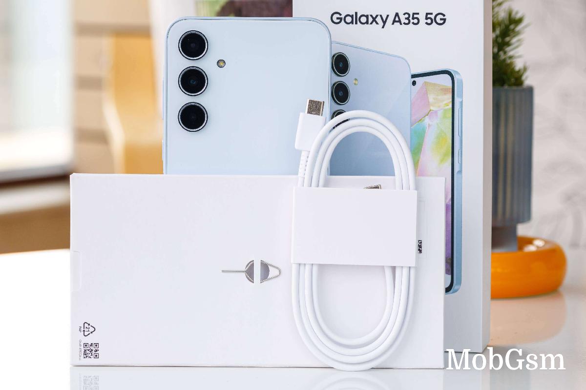 Samsung Galaxy A35 in for review