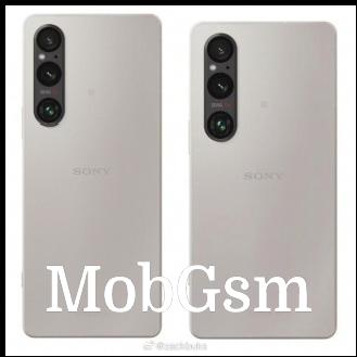 Speculative renders: Sony Xperia V (left) vs. Xperia 1 VI (right)