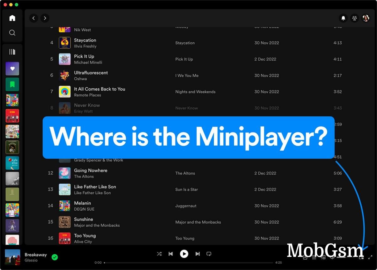 Spotify launches Miniplayer for Mac and Windows