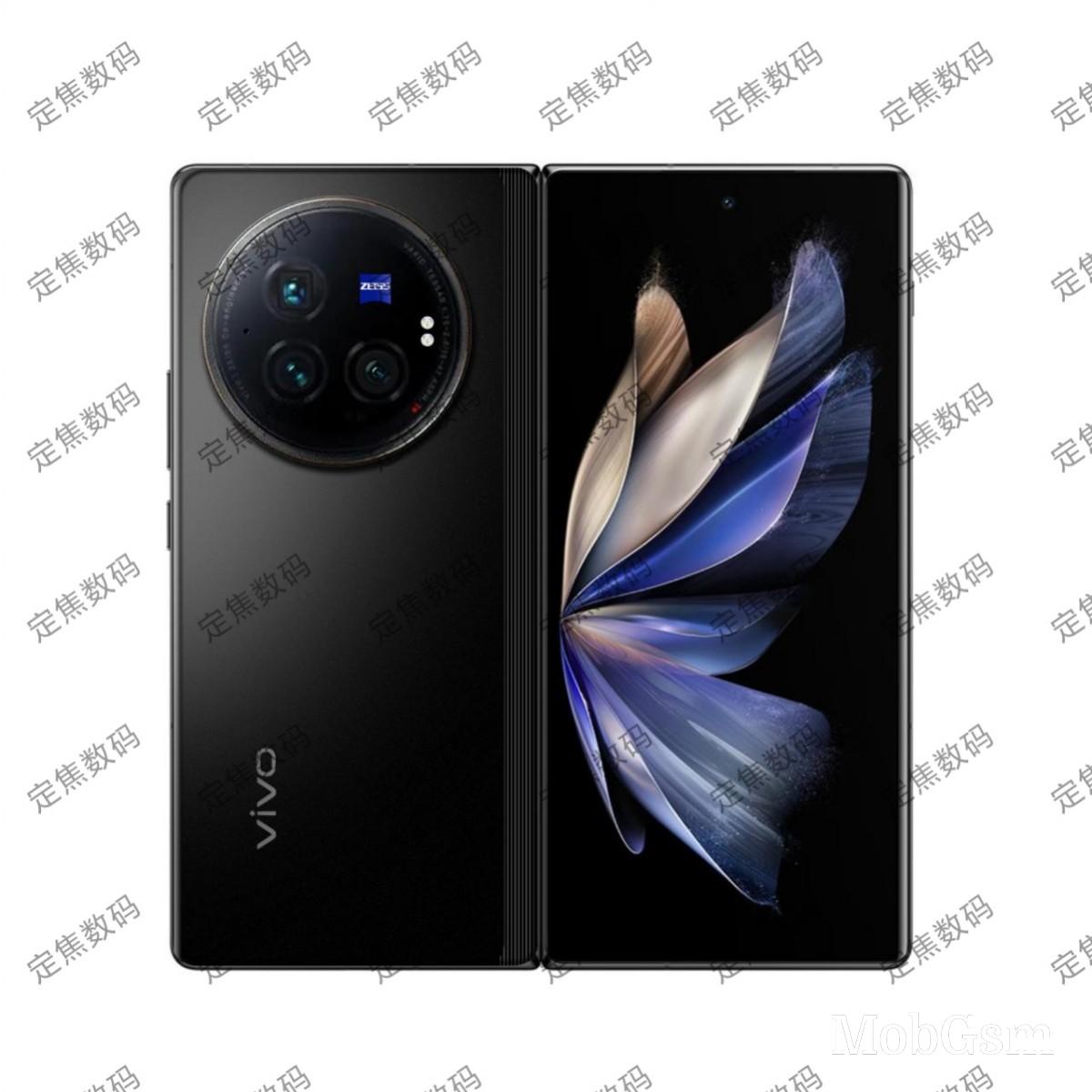 Fan-made render of vivo X Fold3 Pro