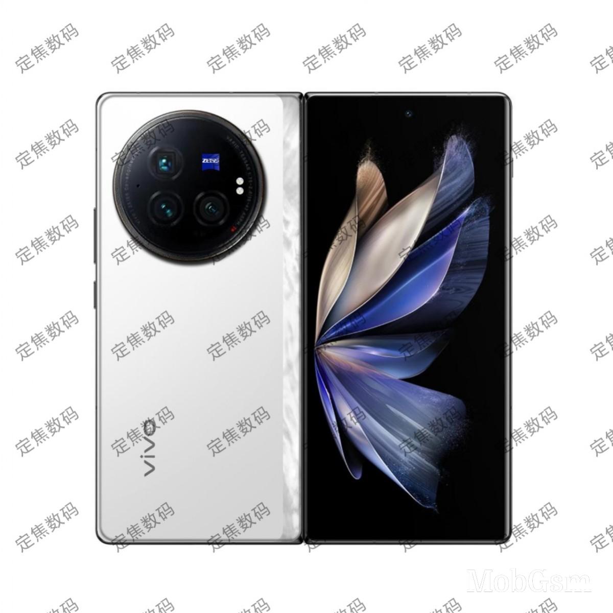 Fan-made render of vivo X Fold3 Pro