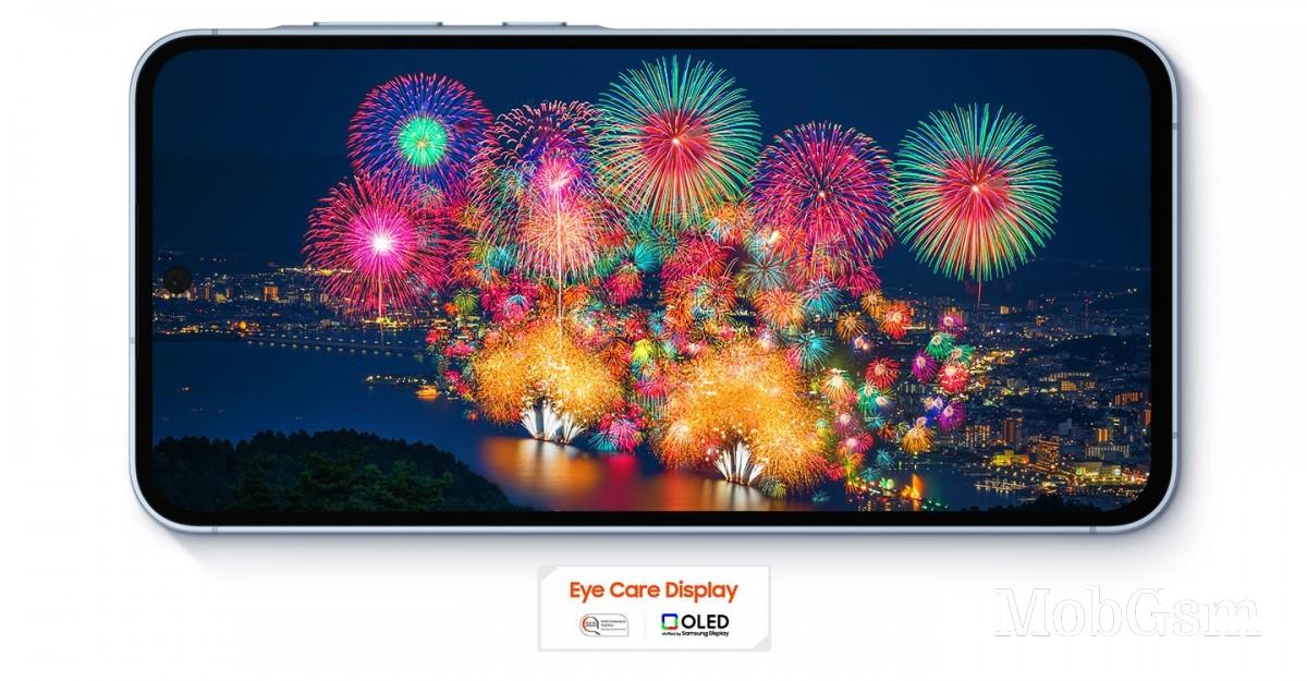 The same 6.6” FHD+ 120Hz AMOLED display on both