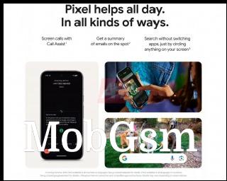 More Google Pixel 8a promotional materials