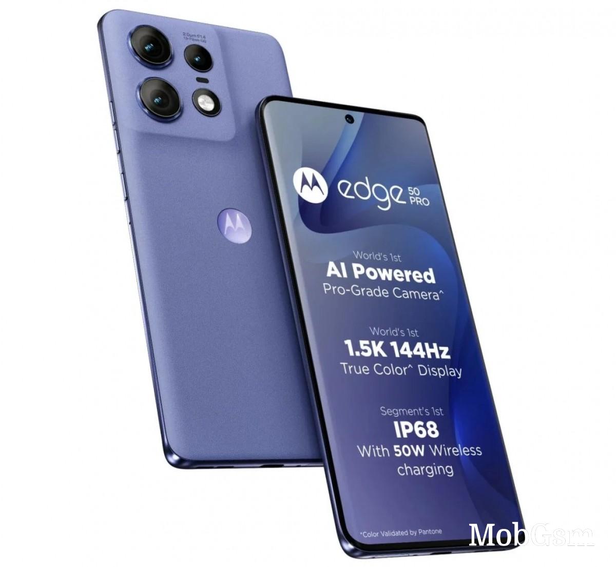 Moto Edge 50 Pro EU price and release timeline leak