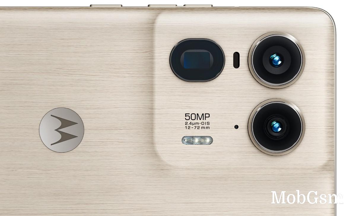 Moto Edge 50 Ultra unveiled with SD 8s Gen 3, 64MP 3x periscope and real wood back