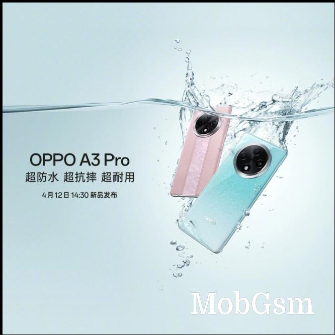 Oppo A3 Pro may feature an IP69 rating