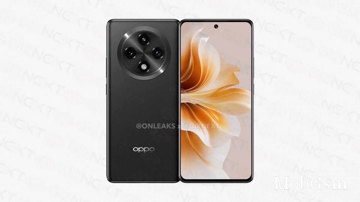 Oppo A3 Pro 5G leaks in CAD-based renders