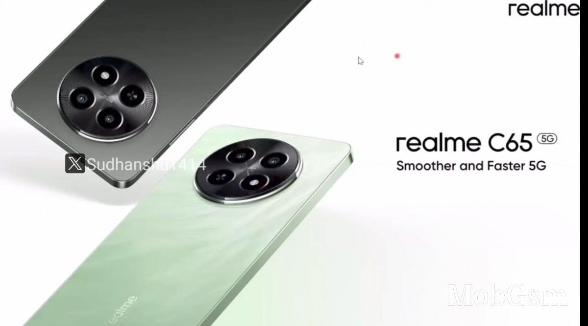 Realme C65 5G is on its way to India, specs leak