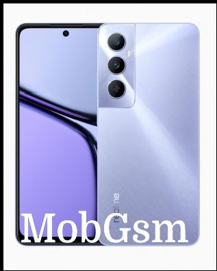 Realme C65 in Black and Purple