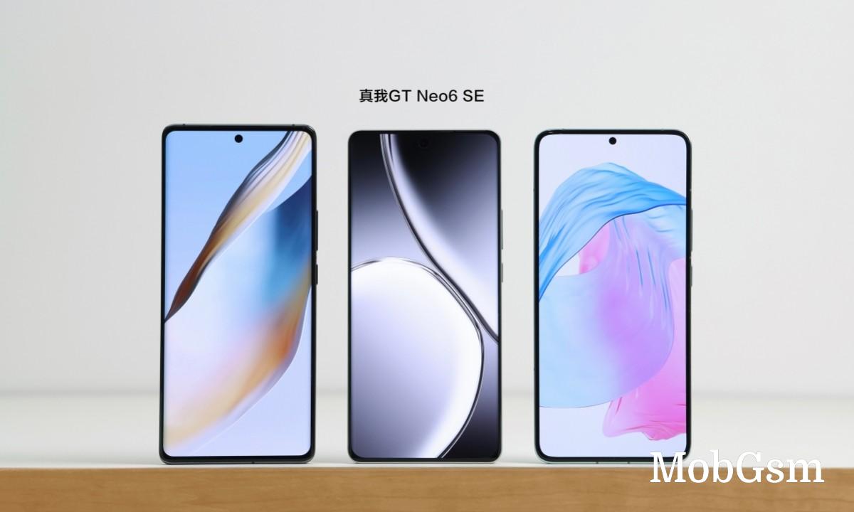 Realme GT Neo6 SE front revealed with narrow bezels