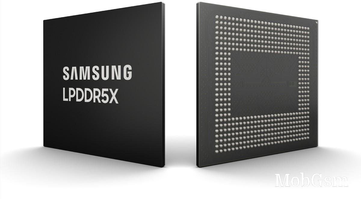 Samsung unveils the fastest LPDDR5X RAM yet for mobile and server AI applications