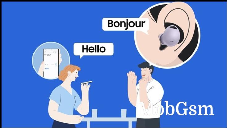 Real-time translation with Galaxy Buds2 Pro