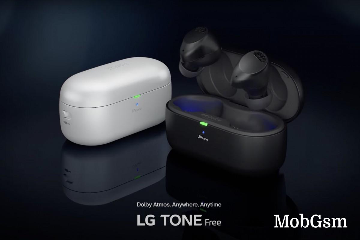 LG Tone Free T90S feature graphene drivers and up to 36 hours of battery life