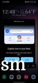 Microsoft Launcher (beta) with Copilot integration