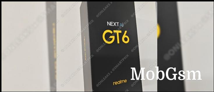 AI-infested Realme GT6 retail box leaks