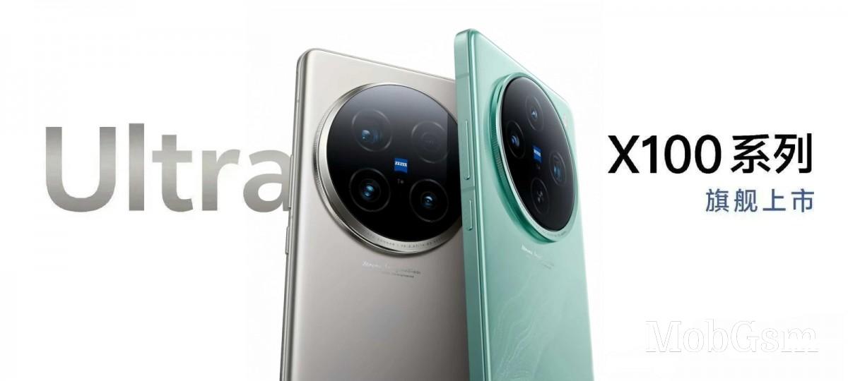 vivo  X100 Ultra and X100s appear in first render