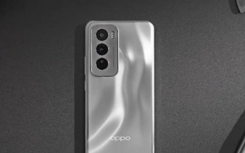 Global Oppo Reno12's Astral Silver model appears in official teasers