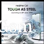 Realme C61 official teaser images