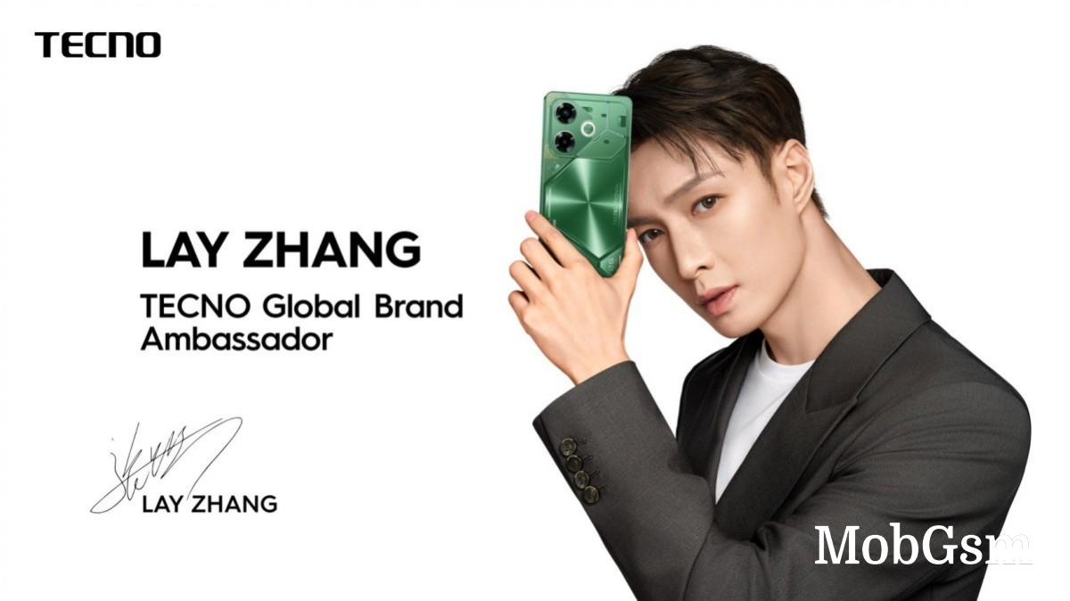 Tecno signs pop and R&B singer Lay Zhang as a global brand ambassador